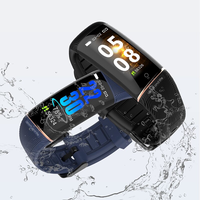 E98 Smart Watch Men Women Heart Rate Monitoring Support SMS Call Reminder Waterproof Activity Tracker Smart Band for IOS Android