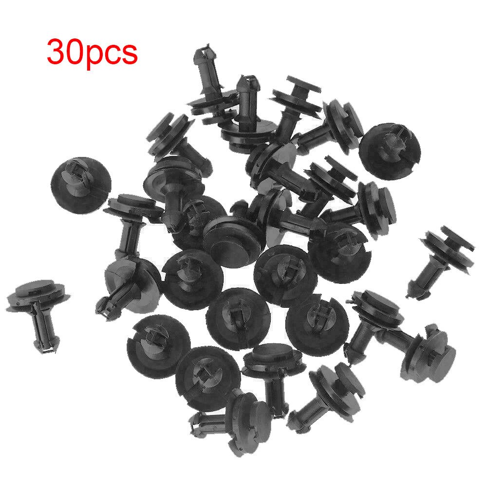 30Pcs Front Air Deflector Clips for Chevrolet Avalanche 2007 Silverado 1500