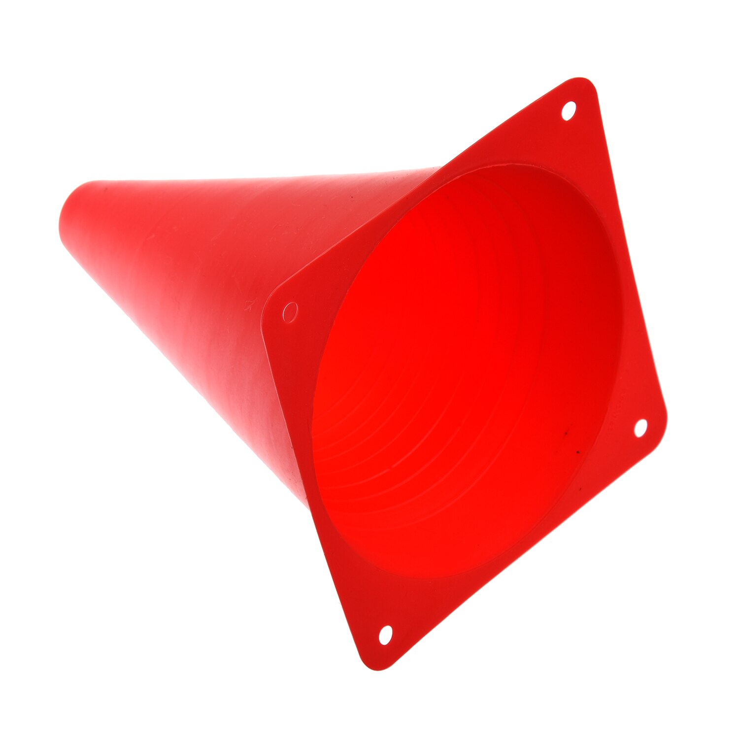 6 PCS Multi-function Safety Agility Cone for Football Soccer Sports Field Practice Drill Marking - Red