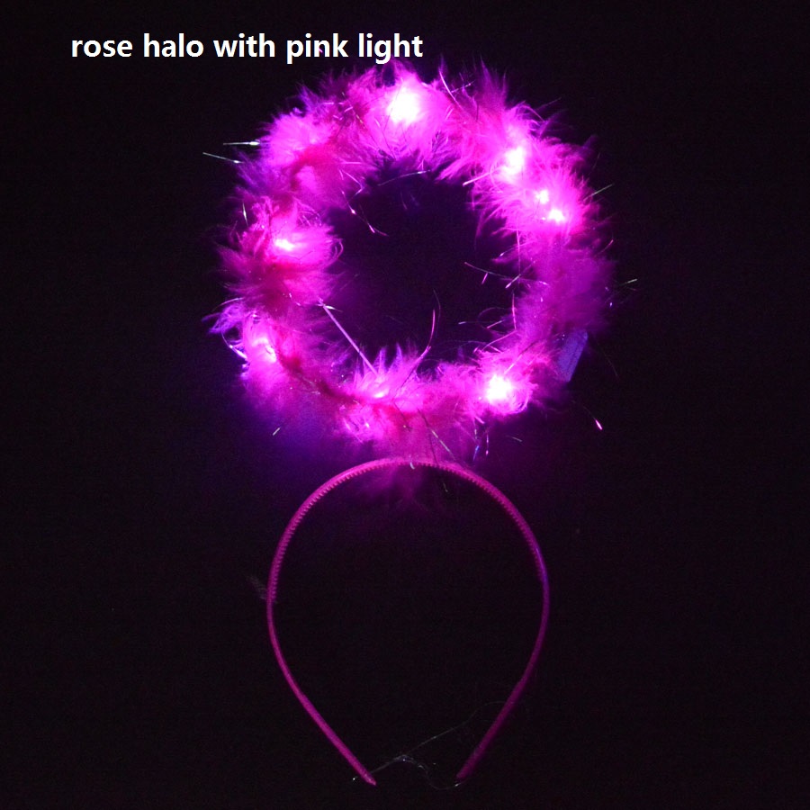 Light Angel Halo LED Headband Hair Accessories Glow Party Decoration Carnival Baby Shower birthday Halloween Christmas Xmas: 7
