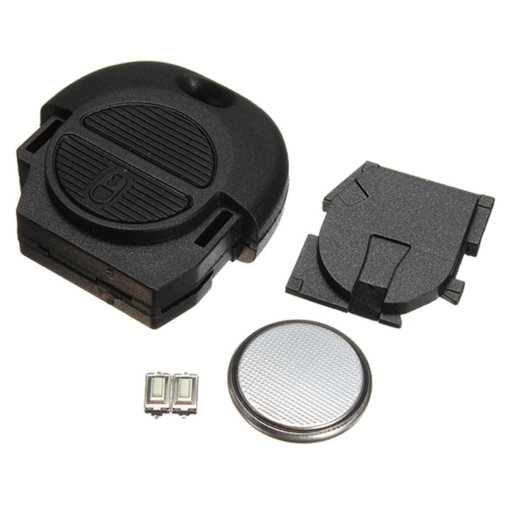 Repair Kit Remote Key Fob Case Repair Kit Shell 2 Switches & Battery For Nissan ALMERA PRIMERA MICRA X TRIAL NATS