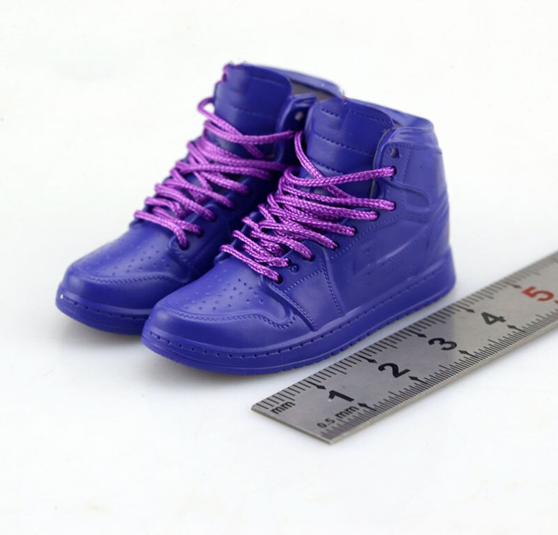 1/6 scarpe donna/uomo soldato High Sports Doll Sneakers moda stringate pantofole scarpe modello vuoto per 12 &quot;Action Figure Body: B1