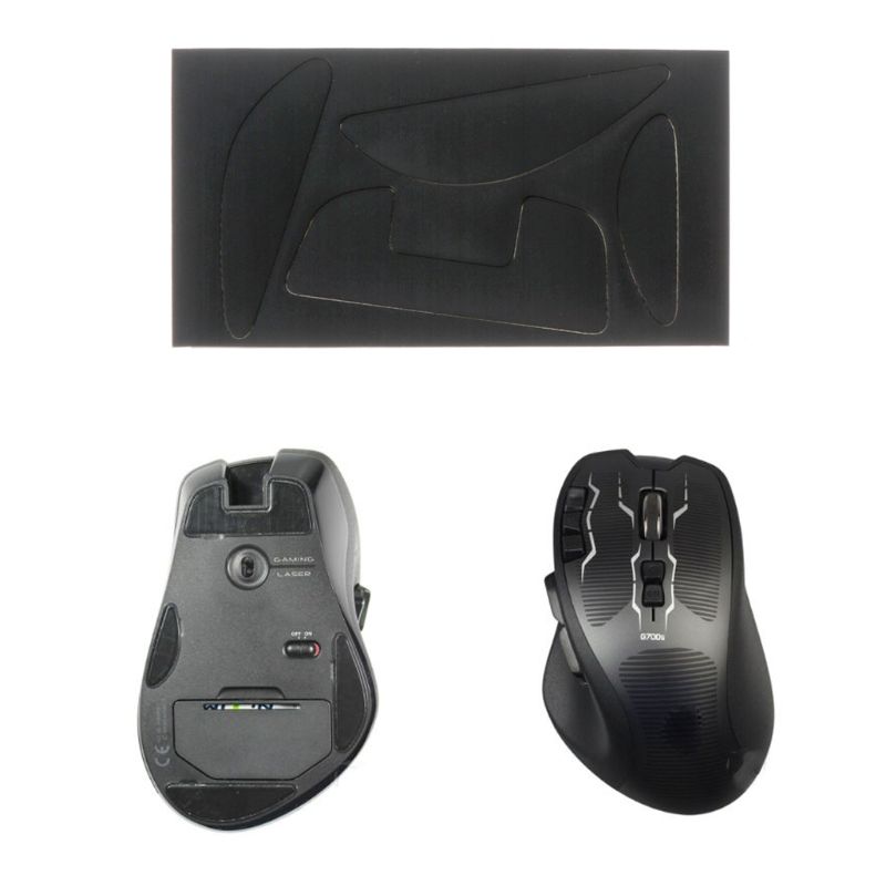 1 Set 0.6mm Curve Edge Mouse Feet Mouse Skates for Logitech G700 G700S Mouse
