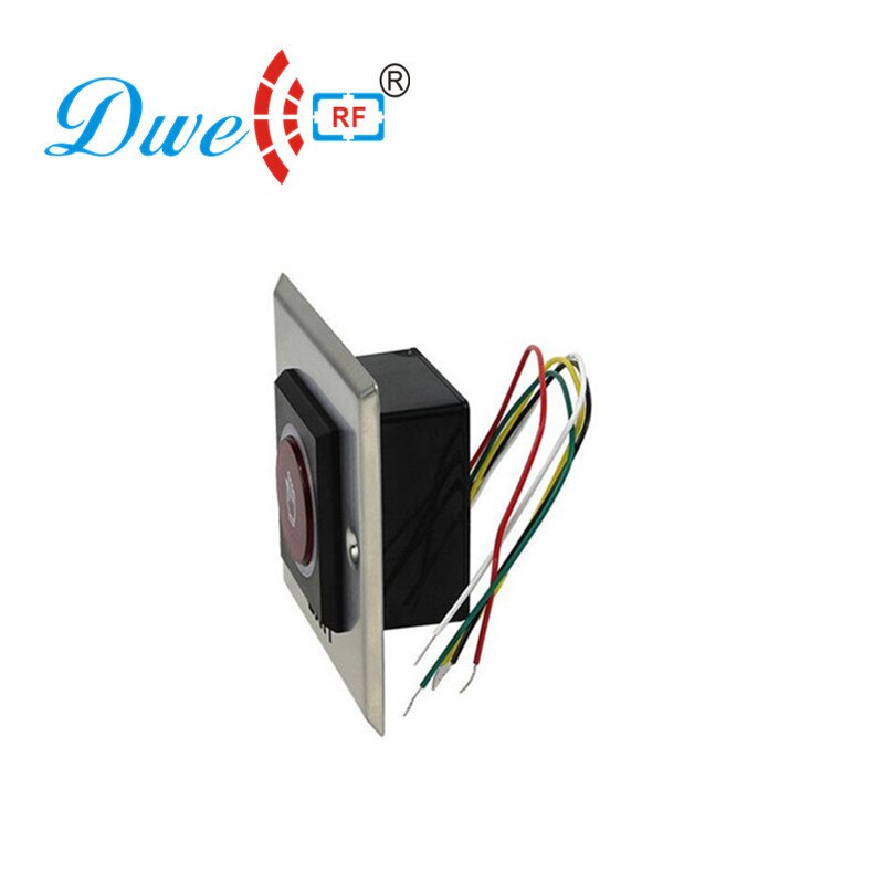 DWE CC kits de contrôle d'accès RF capteur infrarouge NO/NC/COM bouton de sortie forme de la main bouton sans contact