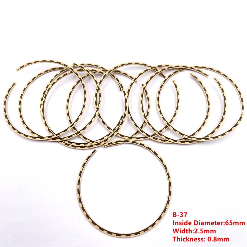 10Stck Ukulele Inlay holz Rosette,100% gute Material, handgemachte, exquisit Ukulele zubehör