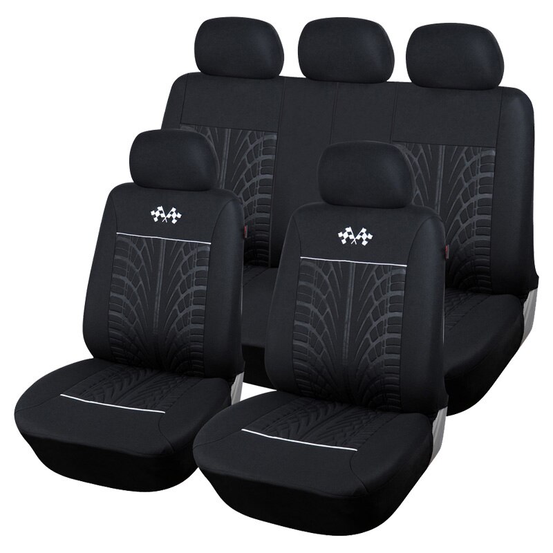Sitz Auto Neue Stil Geprägte Polyester Auto Sitz Abdeckung U... – Grandado