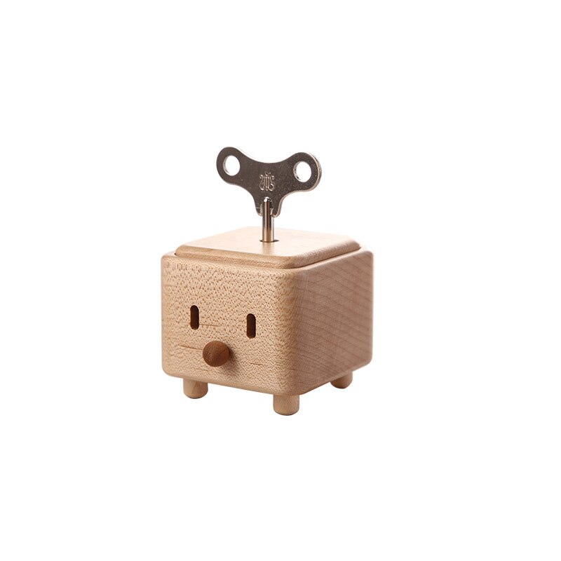 Carillon carino in legno fatto a mano Sinzyo Jun regalo unico per compleanno/natale/san valentino/anniversario per bambini