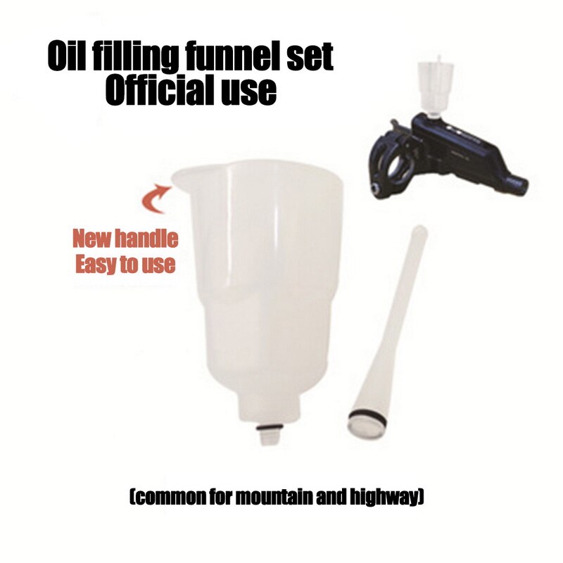 Hydraulic Brake Bleed Kit Brake System Mineral Oil Brake Funnel Bike Repair Tool