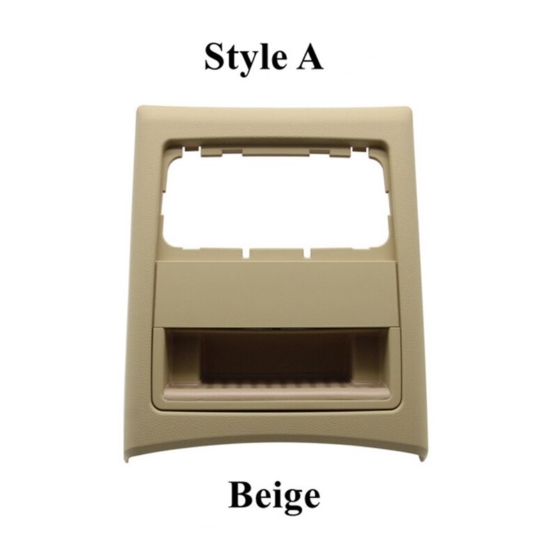 Car Rear Center Console Fresh Air Outlet Vent Grille Cover Outer Frame For BMW 3 Series E90 E91 2005