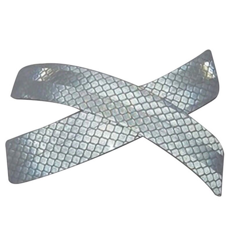 2Pcs/Lot Car Bumper Reflective Warning Strip Decal Stickers Auto Accessory Reflector Stickers Decals Car Styling