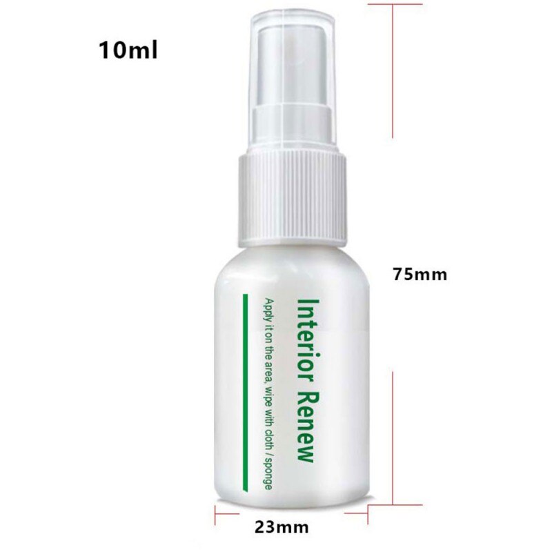 Renare renoverare instrumentpanel beläggning reparationsmedel plastdelar regummeringsmedel invändigt underhåll: 10ml