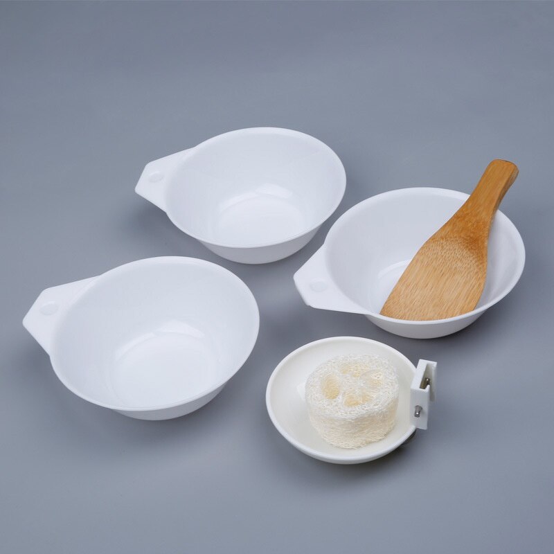 6pcs/set Outdoor Bowl Set Cookware Portable Camping Hiking Cookware Backpacking Picnic Bowl Spoon Rice Ladle Kit c