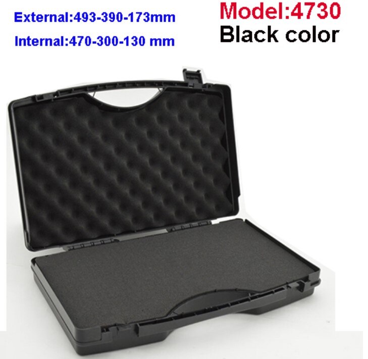 tool case Plastic safety box Photographic instrument Tool case Hardware toolbox Impact resistant sealed box with pre-cut foam