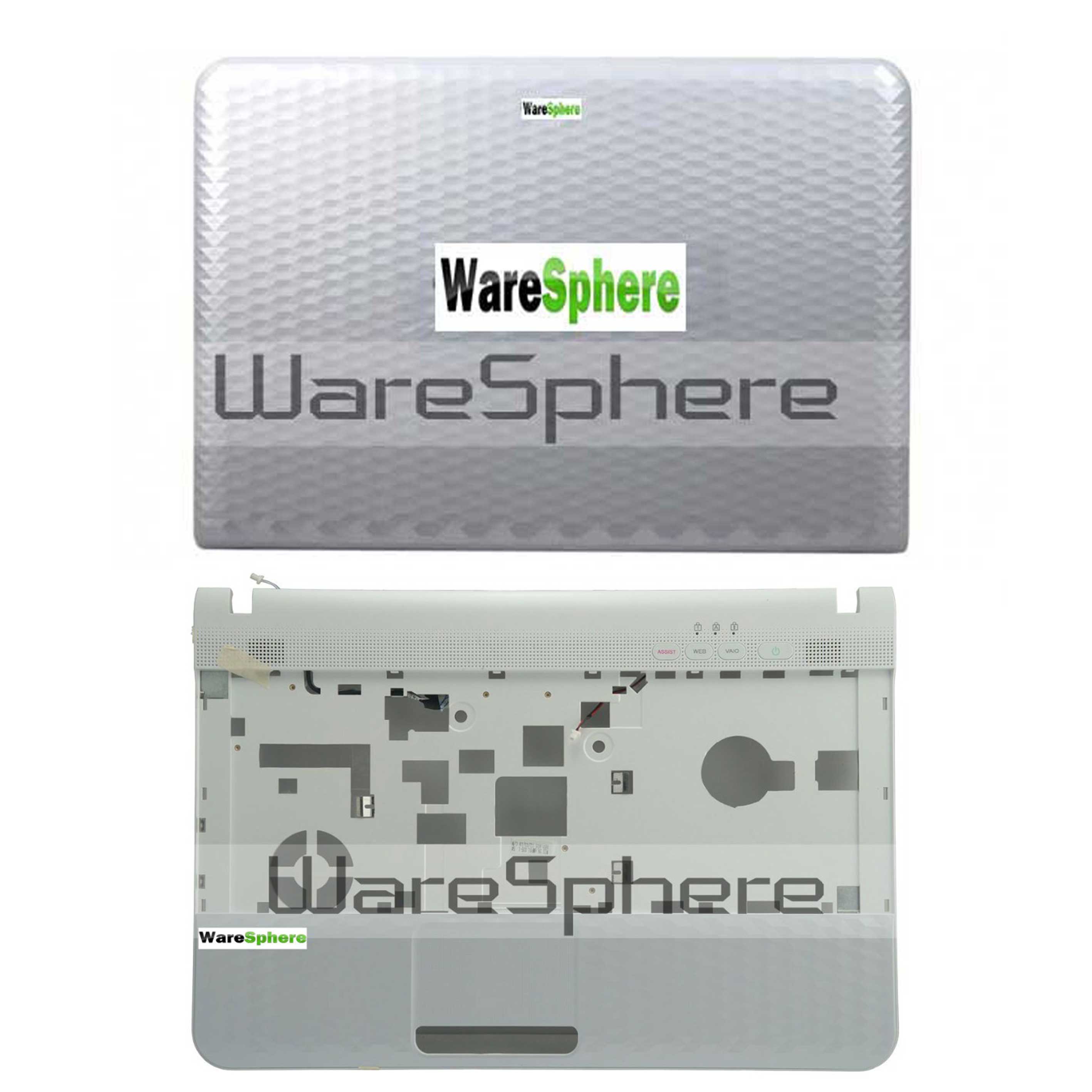 Original Top Cover for Sony Vaio VPCEG 60.4MP10.036 Upper Case Back Cover 42.4MP10.033 60.4MP14.034 Rear Lid White