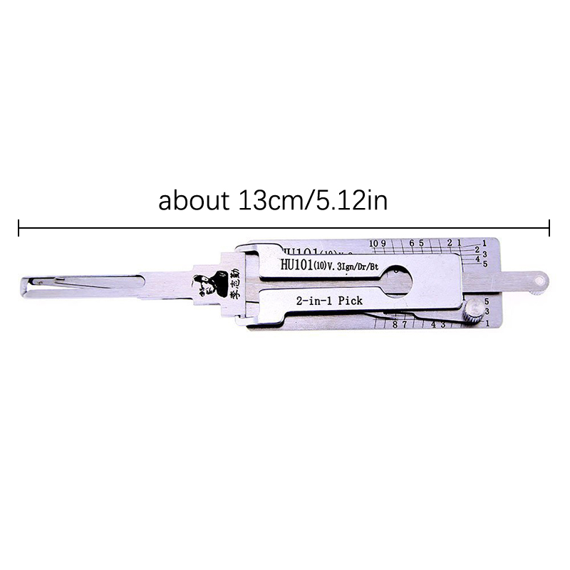 2-in-1 gereedschap HU101 gereedschap voor civiele sloten van de deur: Default Title