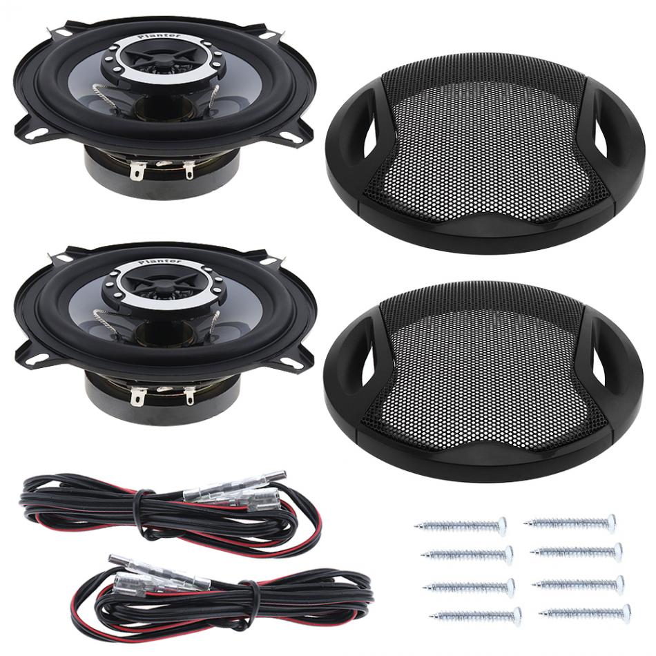 2pcs Car auto speakers 5 Inch 300W Car HiFi subwoofer Coaxial Speaker Car bass Audio Music Stereo Full Range speaker for cars