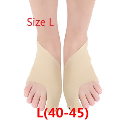 Hallux valgus corrector, grote teenspreider, voetrichter, hallux valgus voetverzorging, siliconen inlegzolen voor schoenen, kussentjes: Stijl f -1 paar l maat