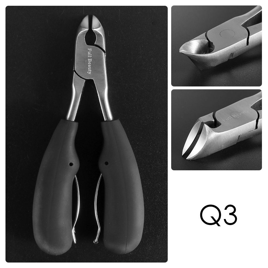 Coupe-ongles en forme de bec d&#39;aigle, pour pédicure, pince à ongles incarnés, Paronychia, ciseaux, outils de manucure, PPQ1-23: Q3
