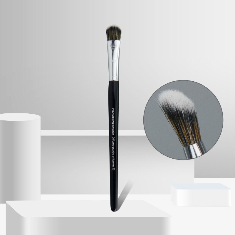 52# kost foundation concealer børste ansiktsskygge øyenskygge concealer børste stippling concealer børster sminkeverktøy: Default Title