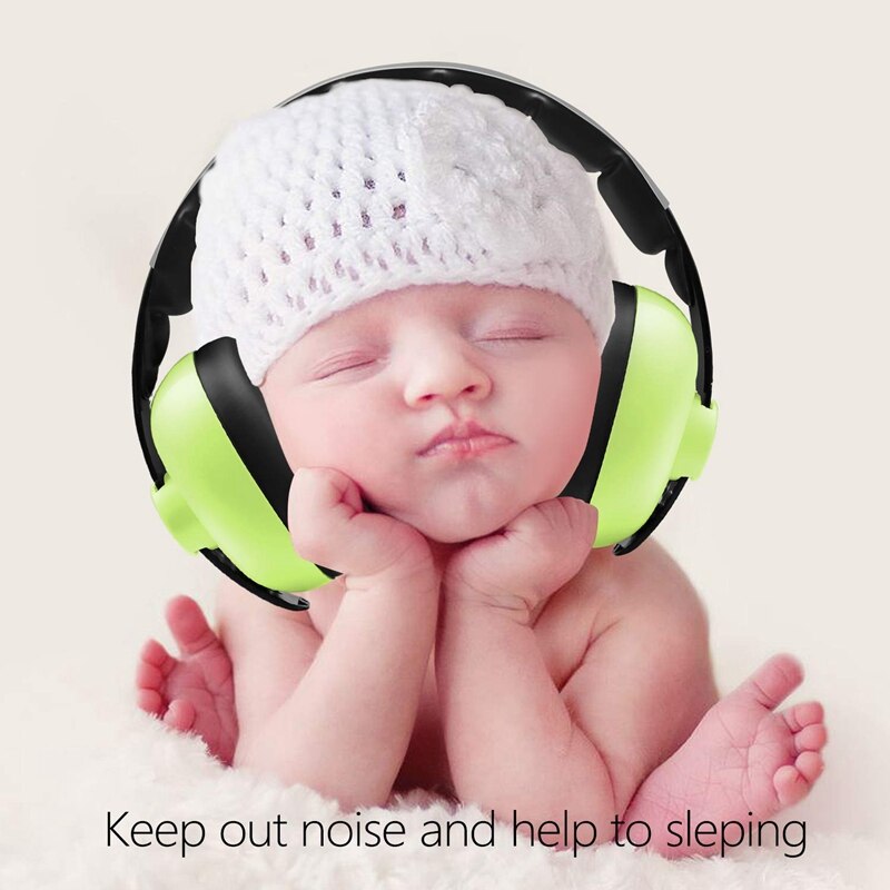 Baby Noise-Proof Oortelefoons Kindje Oor Bescherming Ruisonderdrukking Leren Slaap Geluidsreducerende Oordopjes Kind Baby Bescherming E