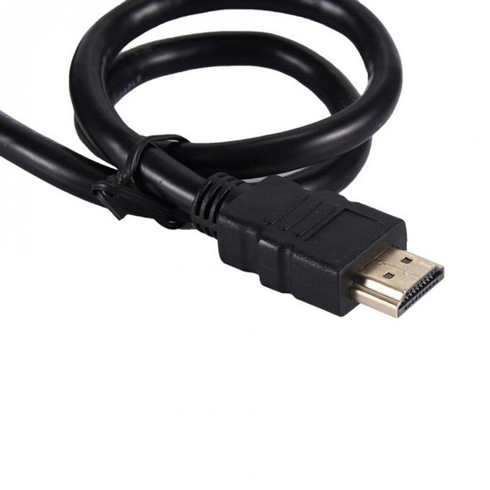 1080P HDMI Port Male To 2 Female 1 In 2 Out Splitter Cable Adapter Converter Cable Converter Adapter Gold Plated