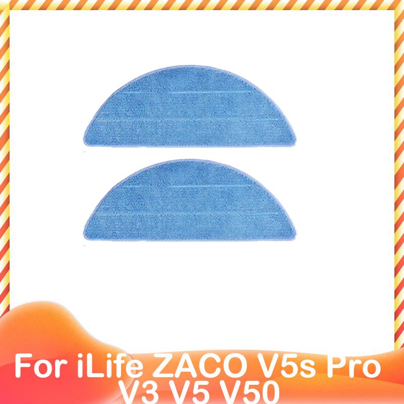 per iLife ZACO V5s pro V3 V5 V5s V3s V50 X5 Spazzola laterale di ricambio HEPA Prefiltro Mocio Panno robot Aspirapolvere: Radura