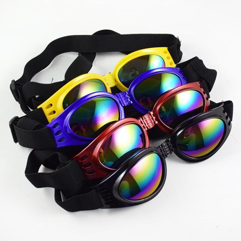 Dog Protection Goggles UV Sunglasses Foldable Pet Dog Glasses Dog Pet Glasses Pet Eyewear Waterproof