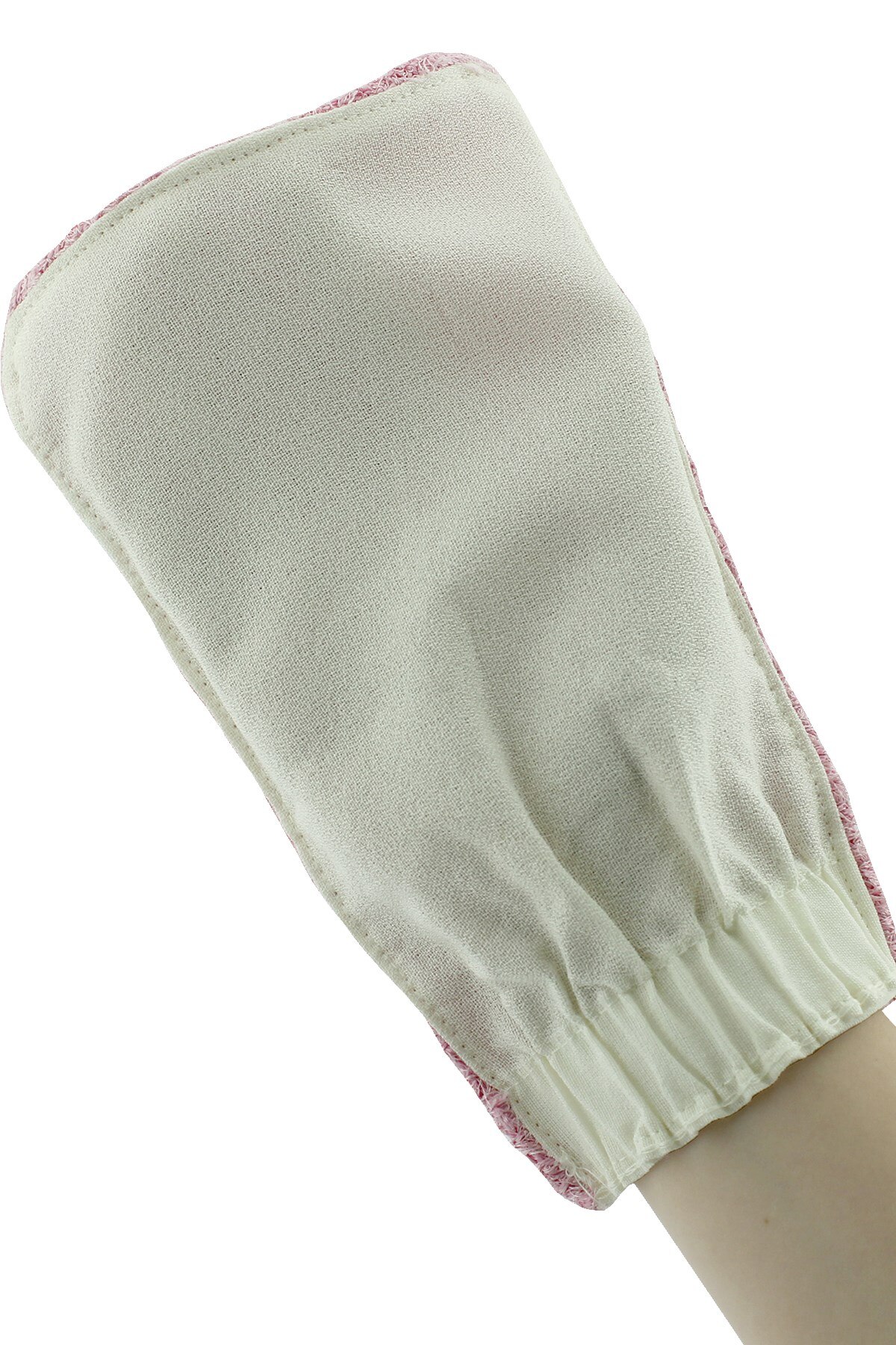 Dual Peeling Exfoliating Bath Mitt 100 floss + Soap Glove 100 Polyester