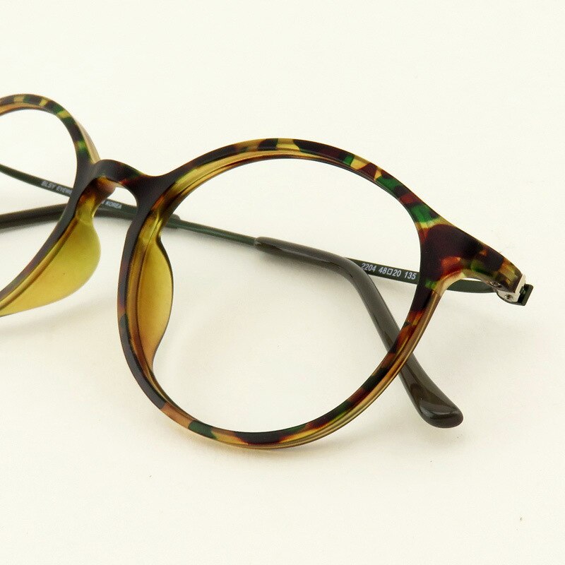 Gafas redondas de tungsteno para mujer, lentes de lectura Retro con montura de acero al carbono, Estilo Vintage Nerd, para miopía, japonesa,
