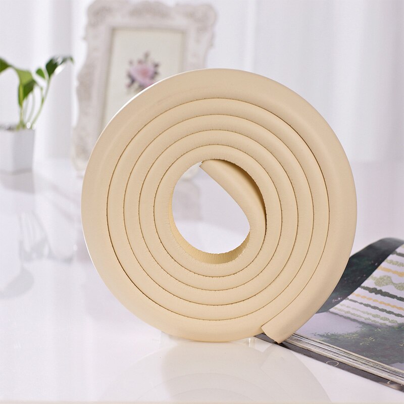 2M Children Protection Child Protection Corner Protector Baby Safety Guards Edge &amp; Corner Guards Solid Angle Form Single: Beige