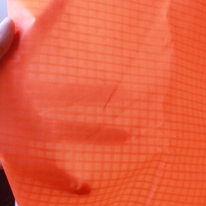Teijin Technoforce D3 51g/m2 Nylon taffetas Ripstop kitesurf cerf-volant auvent tissu 1m: Orange