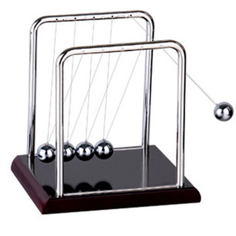 Balancier en métal pour enfants, boule en acier, accessoires de jeu anti-stress, ornement, 1 pièce, Newton