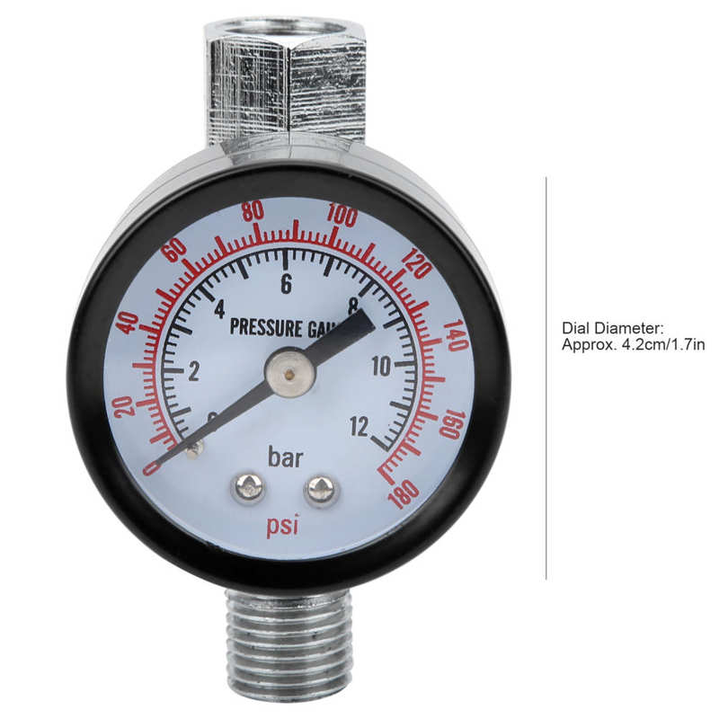 1/4in Adjustable Air Pressure Regulator Automotive Equipment Accessories Air Control Valve Air Regulator Valve