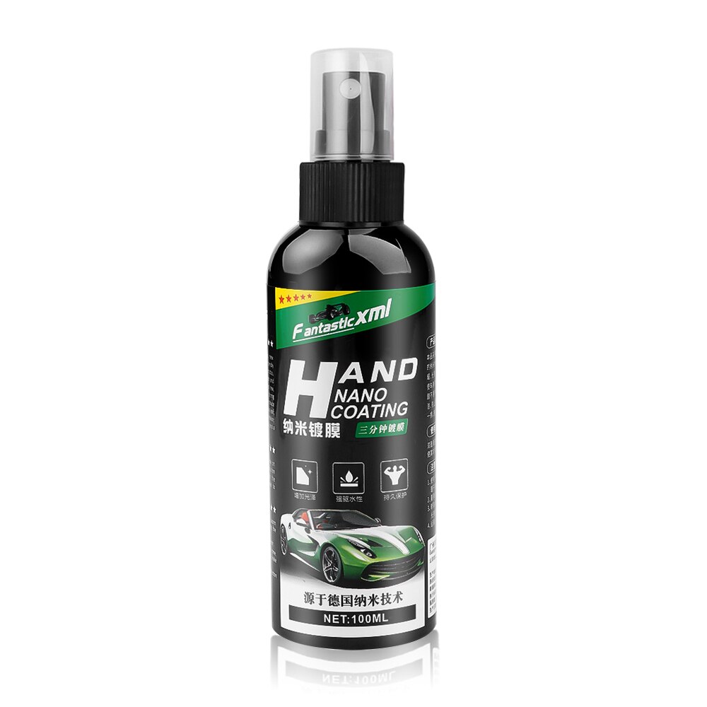 300ml auton keraaminen pinnoite nanopinnoitteen korjaus naarmut ruisku hydrofobinen pinnoite auton maalien hoito vedenpitävä aine: 100ml
