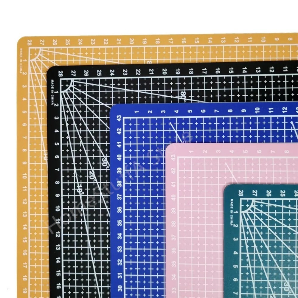 PVC-Schneidematte, einseitig, Patchwork-Schnittunterlage für Werkbank, Patchwork, NäHenne, manuelles DIY-Messer, Gravur, Leder-Schneidebrett