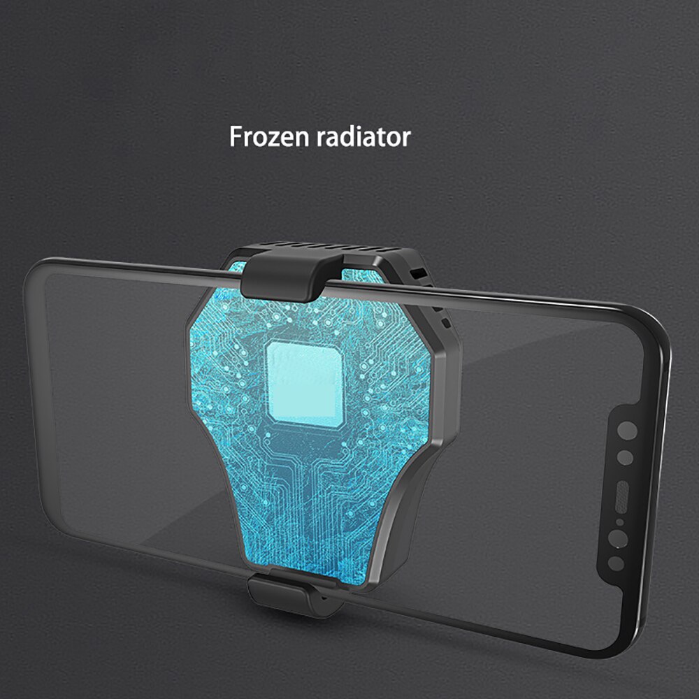 Mobile Phone NS Cooling Radiator Universal Game Pad Holder Stand Radiator Mute Fan Phone USB Rechargeable Cooler Semiconductor