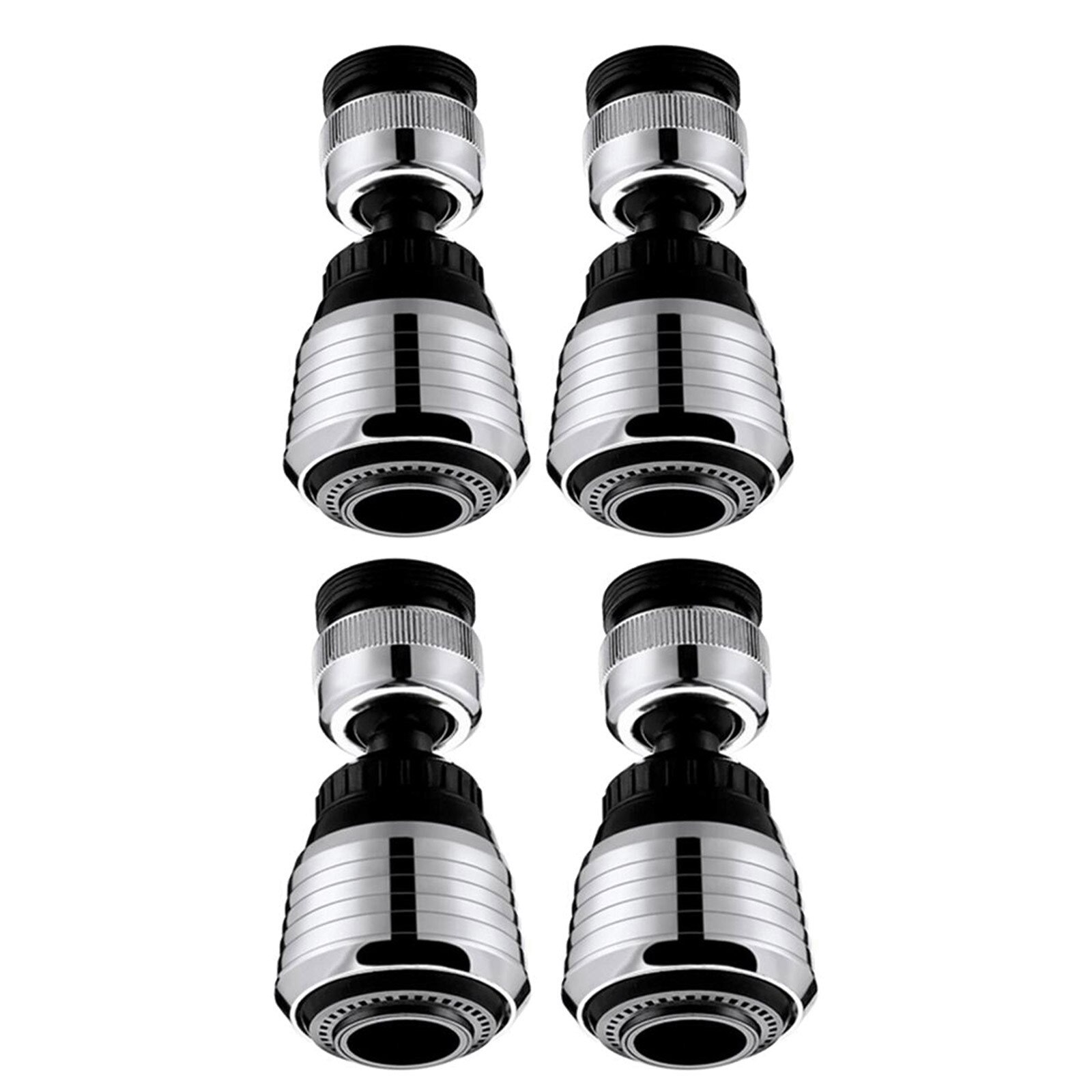 2/3/4/5pc 360 Degree Water Bubbler Swivel Head Saving Tap Faucet Aerator Connector Diffuser Nozzle Filter Mesh Adapter#p30: C