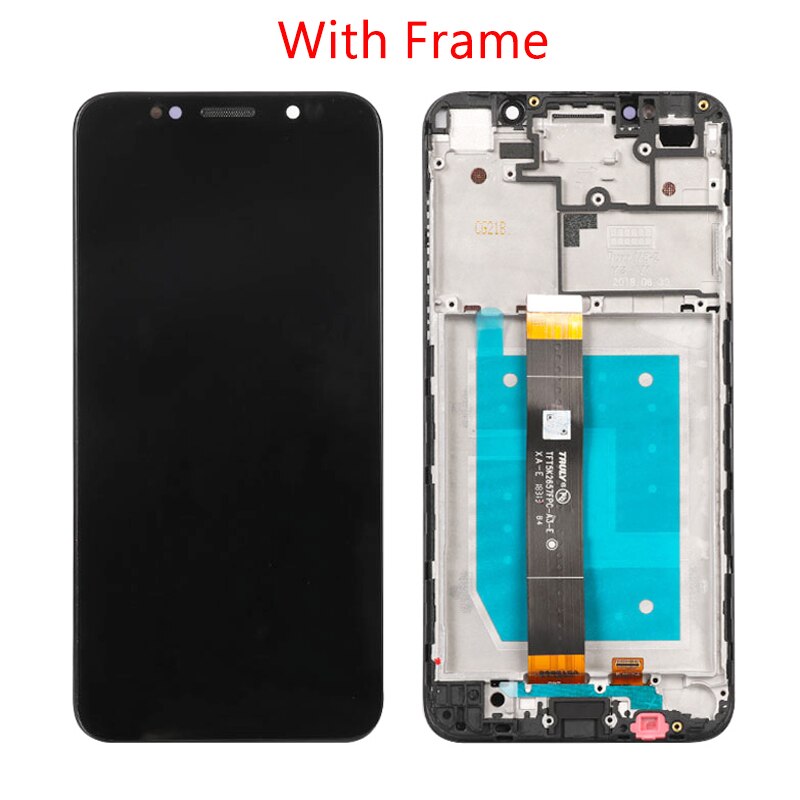 5,45 "Für Huawei Ehre 7A DUA-L22 LCD Display Touchscreen Digitizer Montage Mit Rahmen Für Honor 7S LCD DUA-LX2 DUA-L02