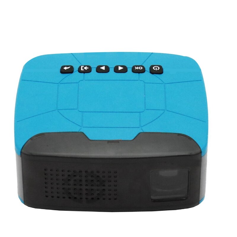 U20 Mini Projectors USB HDMI AV Video Portable Projector for Home Theater Movie Beamer Projector EU Plug