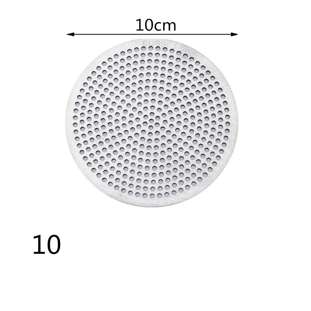 Filtro de pelo inoxidable 304, herramienta de drenaje de suelo, accesorios de baño, cubierta de drenaje de ducha, colador de fregadero: Negro