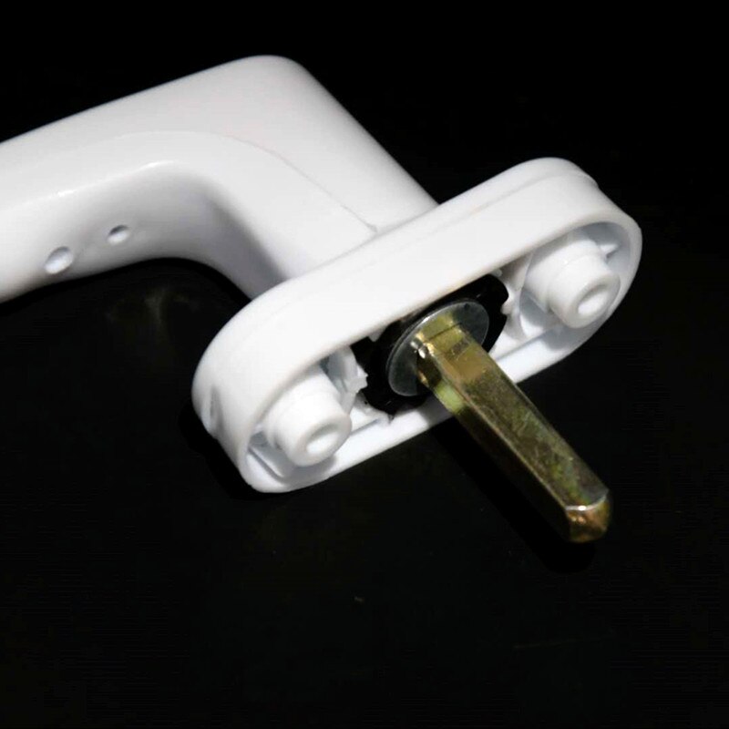 Plastic Steel Doors And Windows Inside Flat Open Plastic Wrap Iron Pull Rotating Handle