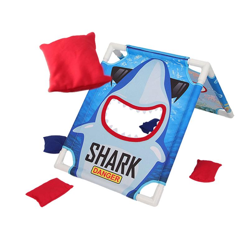 Spaß Sandsäcke Spiel einstellen Sport Sandsack Bord 1 einstellen Cornhole Bretter Mit 6 Bohne Taschen freundlicher Sport Spielzeug Werfen Spiel mit Eltern
