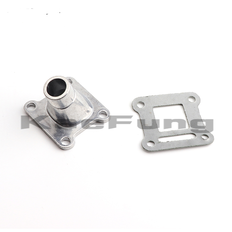 Colector de admisión de 19mm para 2 tiempos 49cc Mini Dirt Quad Pocket Bike Racing carburador accesorios Carby