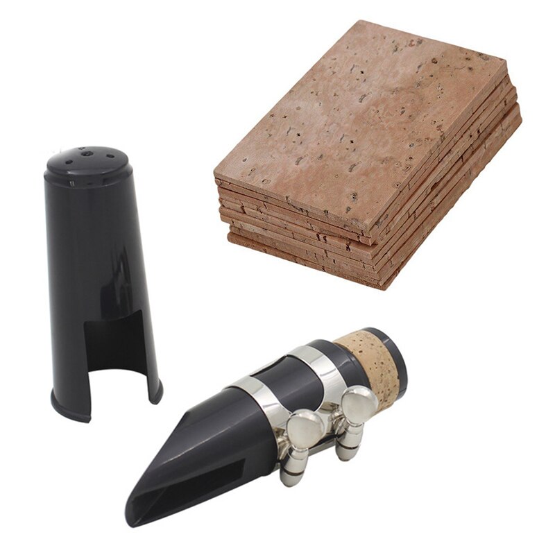 10x Saxophone Neck Corks - Soprano/Tenor/Alto & 1x Clarinet Mouthpiece Set