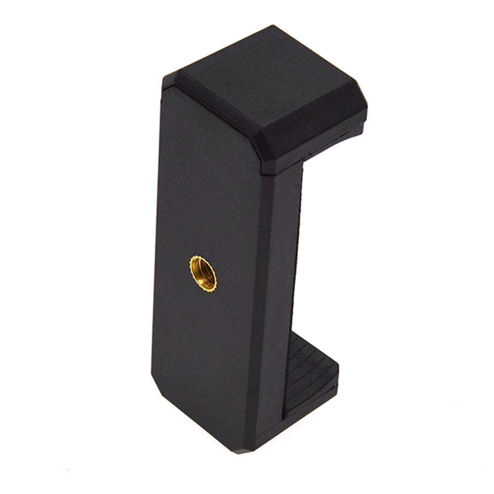 Mini Mobile Phone Camera Tripod Stand Clip Bracket Holder Mount Adapter for iPhone Android Phone Can be Installed on Any Tripod