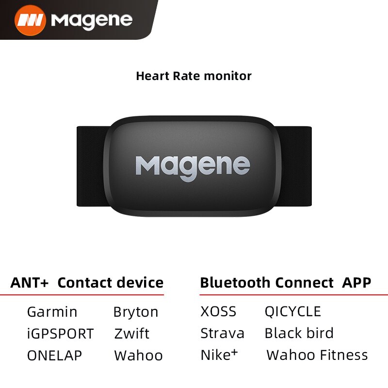 Magene Cadence Speed Sensor ANT+ Bluetooth Wireless 9.5g For Cycling Computer Compatible GARMIN Magene Bryton Igpsport: H64