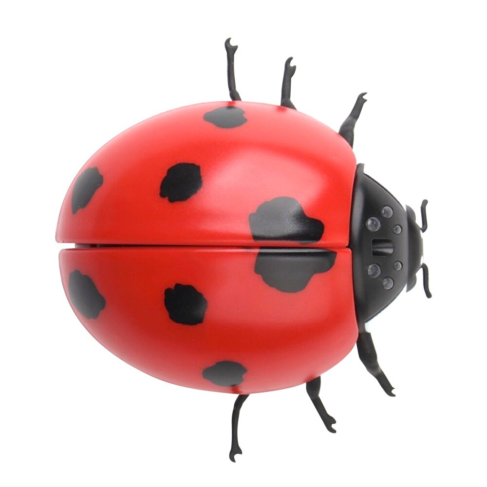 Mariquita con Control remoto para niños, juguete con Control remoto, mariquita de siete estrellas, simulación infrarroja eléctrica, nueva mascota extraña