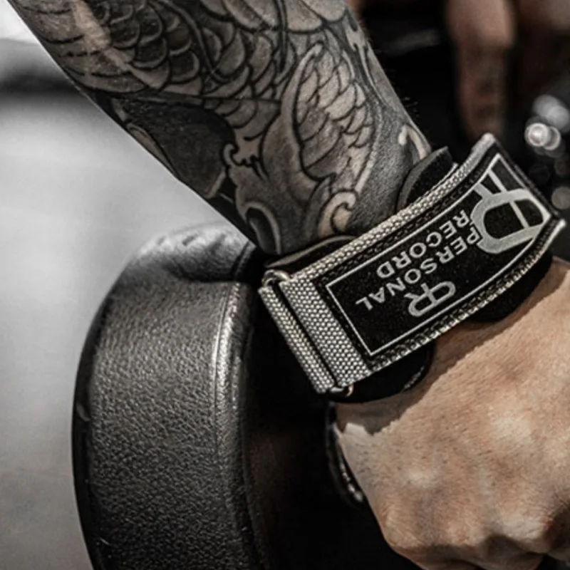 Fitness handschuhe Fitness Studio Powerlifting Gewichtheben Handfläche Handgelenks chutz ziehen-hoch Kreuzheben Crossfit Anti-Rutsch-Hände tütz handschuh