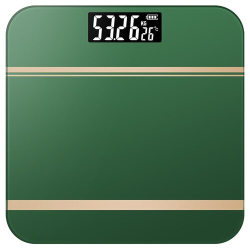 Human Body Weight Scale Electronic Bathroom Digital Weight Scale Smart Machine Pese Personne Weight Loss Supplies DE50TZ: green