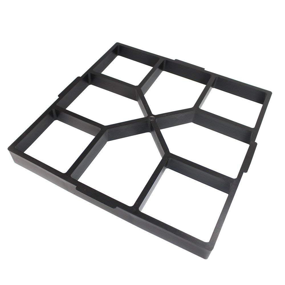 Manually Paving Cement Brick Concrete Molds DIY Plastic Path Maker Mold Garden Stone Road Mold Garden Decoration CD